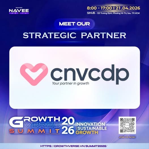 CNV CDP - Đối tác chiến lược tại Growthverse Summit 2026