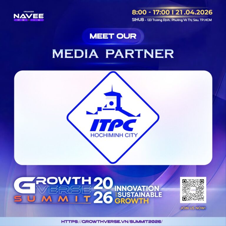 ITPC đồng hành cùng Growthverse Summit 2026 với vai trò là đối tác truyền thông