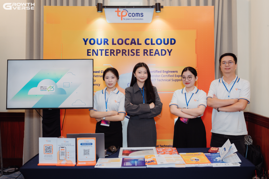 TPCOMS đồng hành cùng doanh nghiệp cung cấp nền tảng giải pháp Cloud tại sự kiện